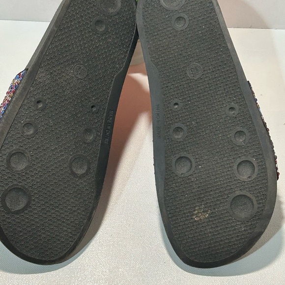 Colorful Rhinestone Slide Sandals - Picture 4 of 5